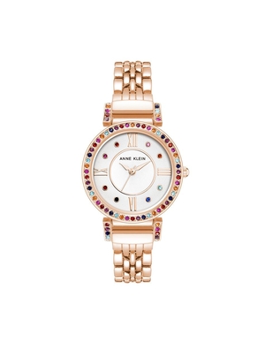 Les métaux Anne Klein Multicolored Premium Crystal Watch   | OVJ-5606318